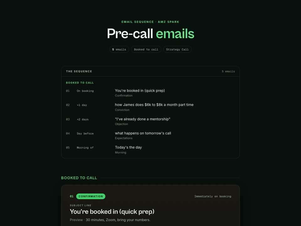 Pre-call preview